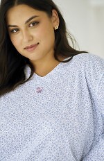 Piżama Taro Debora 3463 dł/r 2XL-4XL Z25/26 damska