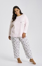 Piżama Taro Ella 3466 dł/r 4XL-6XL Z25/26 damska