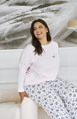 Piżama Taro Ella 3466 dł/r 4XL-6XL Z25/26 damska
