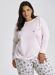 Piżama Taro Ella 3466 dł/r 4XL-6XL Z25/26 damska