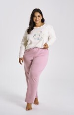 Piżama Taro Monica 3470 dł/r 2XL-4XL Z25/26 damska