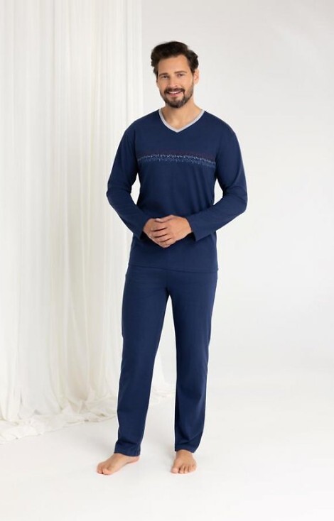 Piżama Regina 485 dł/r 2XL-3XL męska
