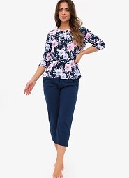 Piżama Cornette 147/465 Anabel 3/4 S-2XL damska
