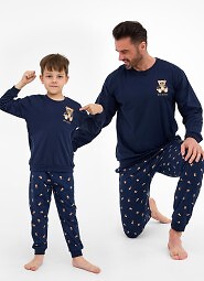 Piżama Cornette Kids Boy 593/179 Big Boss dł/r 86-128