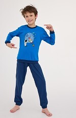 Piżama Cornette Young Boy 766/176 Galaxy dł/r 134-164