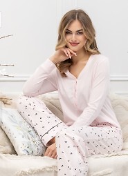 Piżama Laveza Afra 1617 dł/r M-2XL
