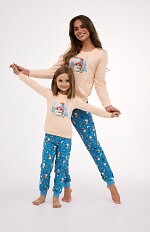 Piżama Cornette Kids Girl 977/188 Paris dł/r 86-128