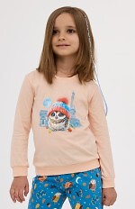 Piżama Cornette Kids Girl 977/188 Paris dł/r 86-128