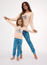 Piżama Cornette Kids Girl 977/188 Paris dł/r 86-128