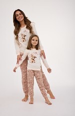 Piżama Cornette Kids Girl 594/193 Sweet Dog dł/r 86-128