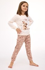 Piżama Cornette Kids Girl 594/193 Sweet Dog dł/r 86-128