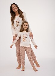 Piżama Cornette Kids Girl 594/193 Sweet Dog dł/r 86-128