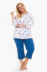 Piżama Cornette 732/452 Amelia 2 3/4 3XL-5XL damska