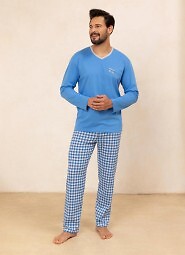 Piżama Regina 491 dł/r M-XL Z25/26 męska