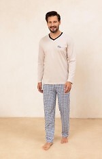 Piżama Regina 491 dł/r 2XL Z25/26 męska