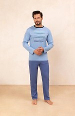 Piżama Regina 492 dł/r M-XL Z25/26 męska