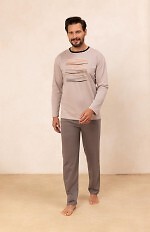 Piżama Regina 492 dł/r M-XL Z25/26 męska