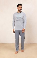 Piżama Regina 492 dł/r M-XL Z25/26 męska