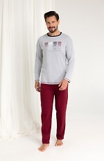 Piżama Regina 487dł/r 2XL-3XL Z25/26 męska