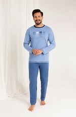 Piżama Regina 487dł/r 2XL-3XL Z25/26 męska