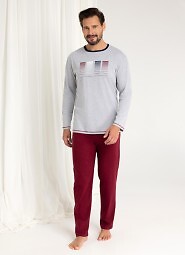 Piżama Regina 487dł/r 2XL-3XL Z25/26 męska