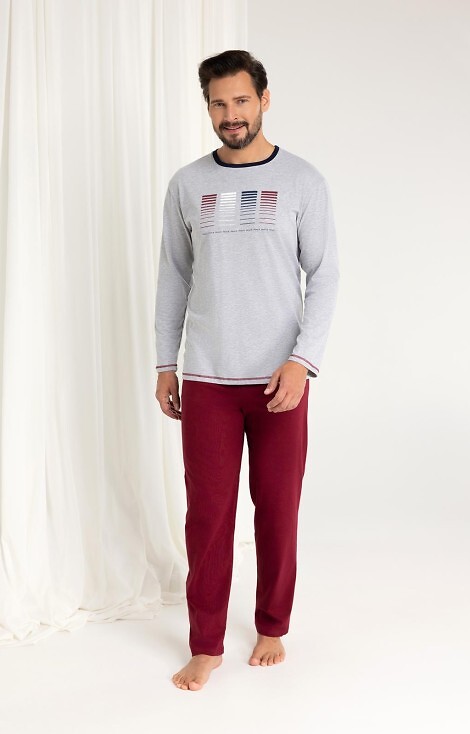 Piżama Regina 487dł/r 2XL-3XL Z25/26 męska