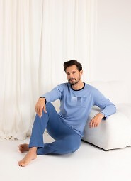 Piżama Regina 487 dł/r M-XL Z25/26 męska