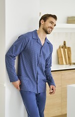 Piżama Taro Darek 3485 dł/r 5XL-6XL Z25/26 męska rozpinana