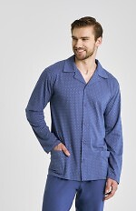 Piżama Taro Darek 3485 dł/r 5XL-6XL Z25/26 męska rozpinana