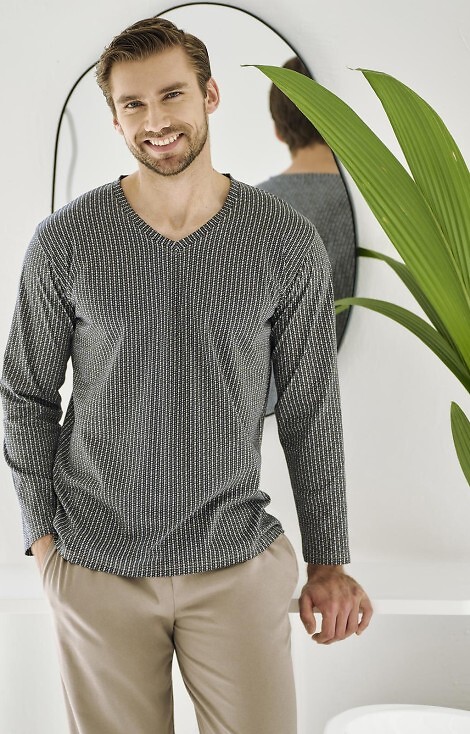 Piżama Taro Luca 3481 dł/r M-2XL Z25/26 męska
