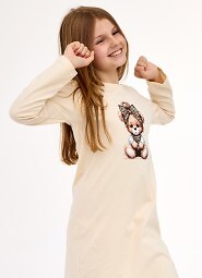 Koszula Cornette Young Girl 258/197 Panther 2 dł/r 134-164