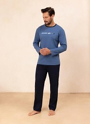 Piżama Regina 494 dł/r M-XL Z25/26 męska