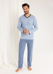 Piżama Regina 495 dł/r M-XL Z25/26 męska