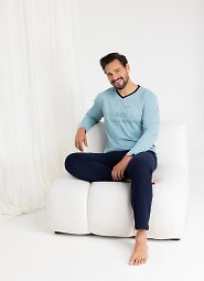 Piżama Regina 495 dł/r M-XL Z25/26 męska