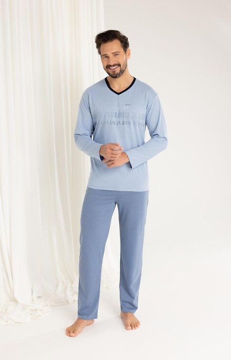 Piżama Regina 495 dł/r 2XL-3XL Z25/26 męska