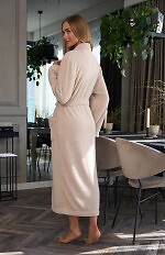 Szlafrok L&L 2558 Celeste długi M-2XL damski