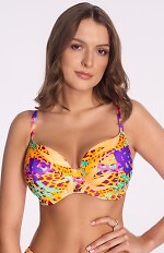 Biustonosz kąpielowy Full Cup Ava SK 240 Jungle Pop
