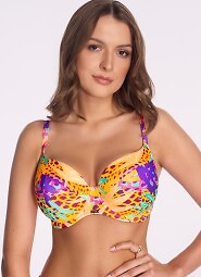 Biustonosz kąpielowy Full Cup Ava SK 240 Jungle Pop