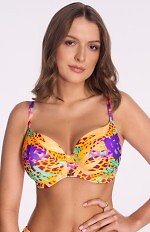 Biustonosz kąpielowy Full Cup Ava SK 240 Maxi Jungle Pop