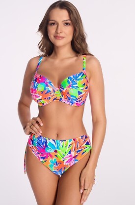 Biustonosz kąpielowy Full Cup Ava SK 242 Tropical Splash