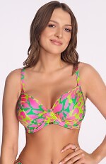 Biustonosz kąpielowy Soft Ava SK 247 Neon Safari