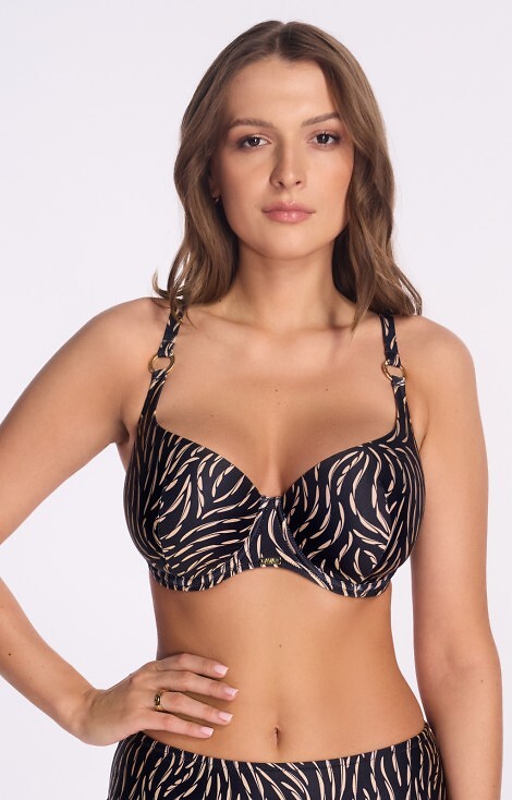 Biustonosz kąpielowy half cup Ava SK 259 Desert Night