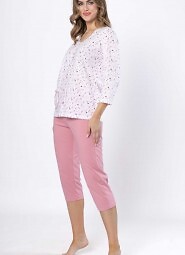 Piżama Leveza 1636 Dobrusia 3/4 M-2XL