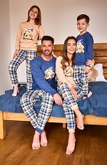 Piżama Cornette Kids Girl 594/187 Bears dł/r 86-128