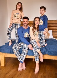 Piżama Cornette Kids Girl 594/187 Bears dł/r 86-128