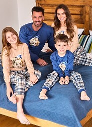 Piżama Cornette Kids Girl 594/187 Bears dł/r 86-128