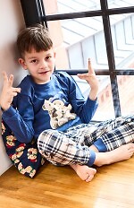 Piżama Cornette Kids 593/174 Bears dł/r 86-128