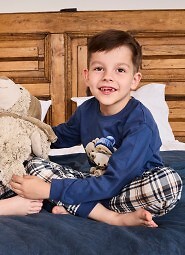 Piżama Cornette Kids 593/174 Bears dł/r 86-128