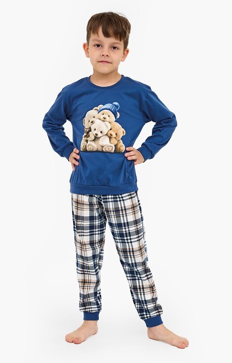 Piżama Cornette Kids 593/174 Bears dł/r 86-128