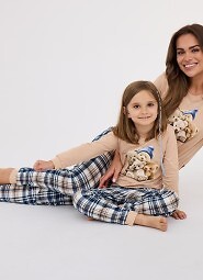 Piżama Cornette 671/425 Bears dł/r S-2XL